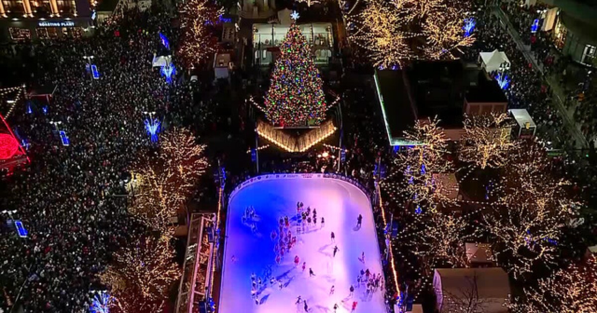 Editorial Detroit tree lighting is big & best!